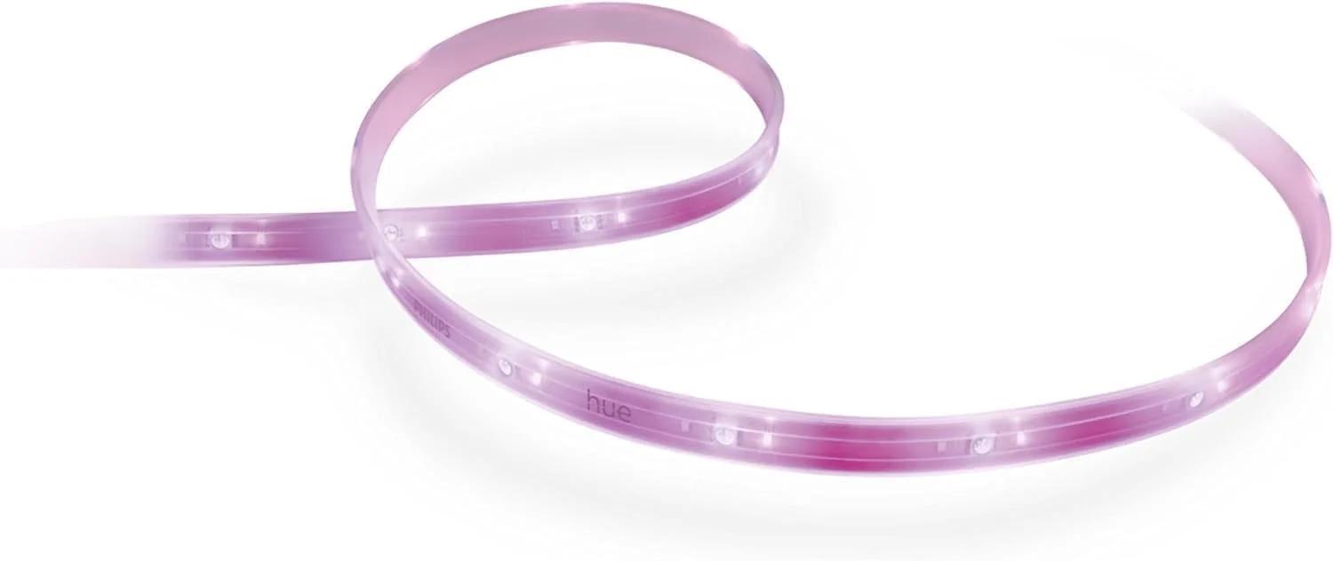 کیت پایه نوار نور LED هوشمند 6 فوتی Philips Hue برای فضای داخلی - جلوه تک رنگ با قابلیت تغییر رنگ - بسته 1 عددی - کنترل با برنامه Hue - سازگار با الکسا، گوگل اسیستنت و اپل هوم کیت کیت پایه نوار نور LED هوشمند 6 فوتی Philips Hue برای فضای داخلی - جلوه تک رنگ با قابلیت تغییر رنگ - بسته 1 عددی - کنترل با برنامه Hue - سازگار با الکسا، گوگل اسیستنت و اپل هوم کیت