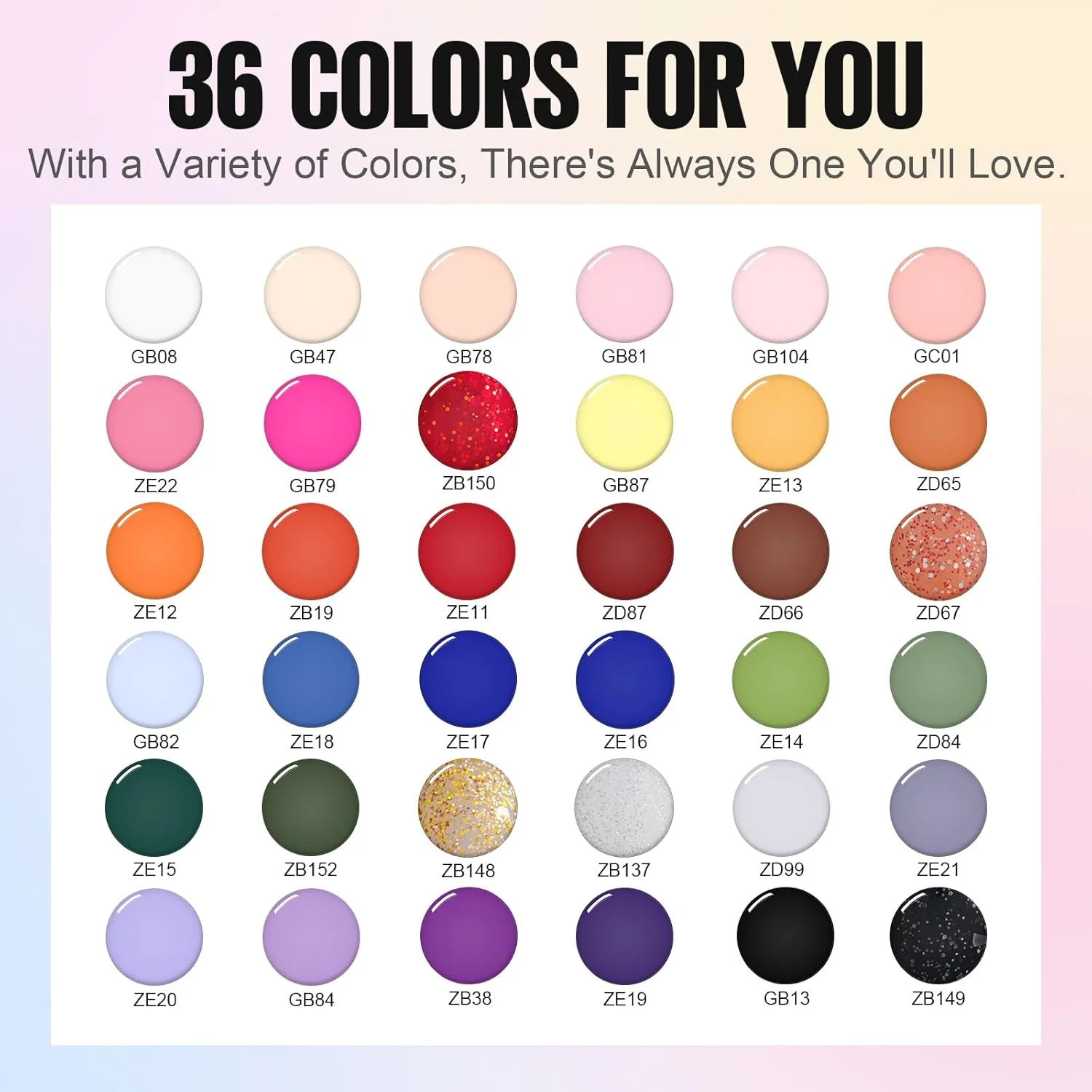 ست لاک ژل 40 عددی TOMICCA، شامل 36 لاک ژل و 4 عدد بیس کت و تاپ کت به همراه ژل بلومینگ و نمایشگر ناخن گرد، مناسب برای سالن های ناخن و کیت مانیکور خانگی ست لاک ژل 40 عددی TOMICCA، شامل 36 لاک ژل و 4 عدد بیس کت و تاپ کت به همراه ژل بلومینگ و نمایشگر ناخن گرد، مناسب برای سالن های ناخن و کیت مانیکور خانگی