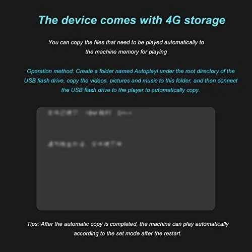 پخش کننده چند رسانه ای قابل حمل 4K Bewinner، پخش کننده چند رسانه ای مینی HD 1080P HD AV USB HDMI با کنترل از راه دور، پخش کننده دیجیتال RMVB MKV RM MP4، پشتیبانی تا 5000G