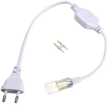 آداپتور چراغ طنابی LED مدل SEER، دو پین 220 ولت 6 میلی‌متر (SMD 3014) اتصال دهنده چراغ های نواری انعطاف پذیر