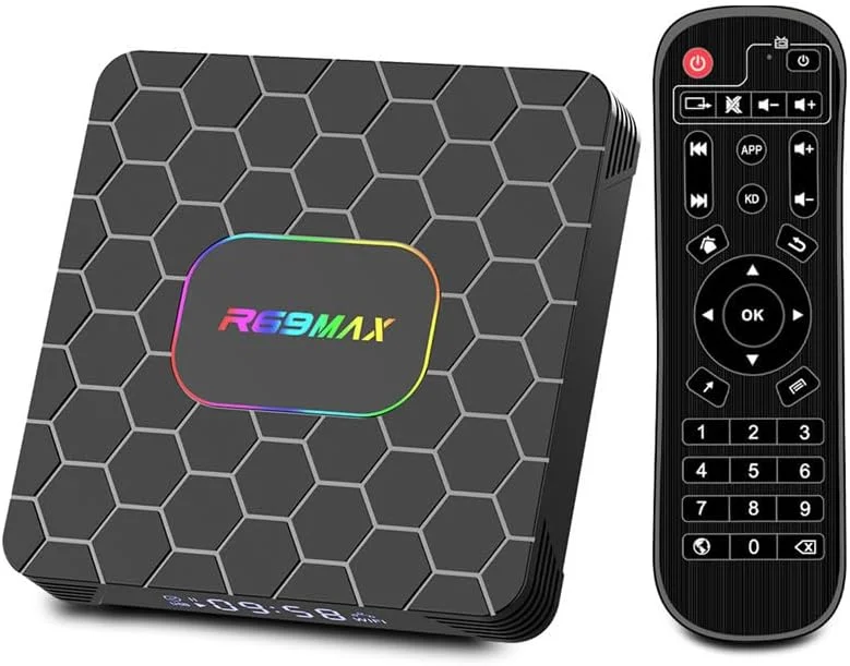 اندروید باکس تلویزیون CHROX 14.0، پردازنده چهار هسته ای Rk3528 Cortex-A53، باکس تلویزیون هوشمند با پشتیبانی از Wifi6 2.4G/5G Dual-Wifi Ethernet LAN BT 5.0 3D Utral HD، 4 گیگابایت + 64 گیگابایت