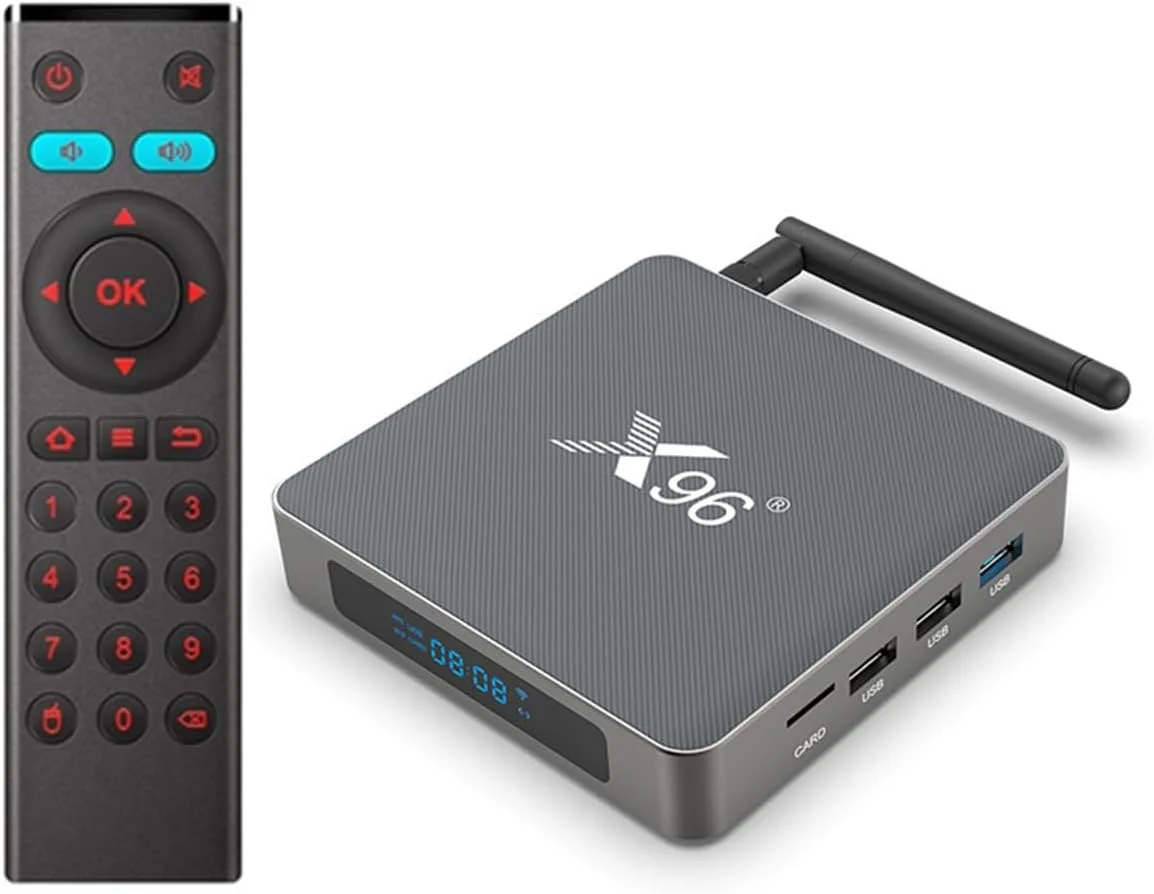 اندروید باکس CHROX مدل Andriod 11.0، [8GB+128GB] RK3566 چهار هسته ای، اندروید باکس هوشمند با وای فای دوگانه 2.4G/5G، پشتیبانی از 4K/8K 3D BT 4.0 H.265، پورت USB 3.0، ست تاپ باکس پخش کننده رسانه هوشمند، 4gb+32gb