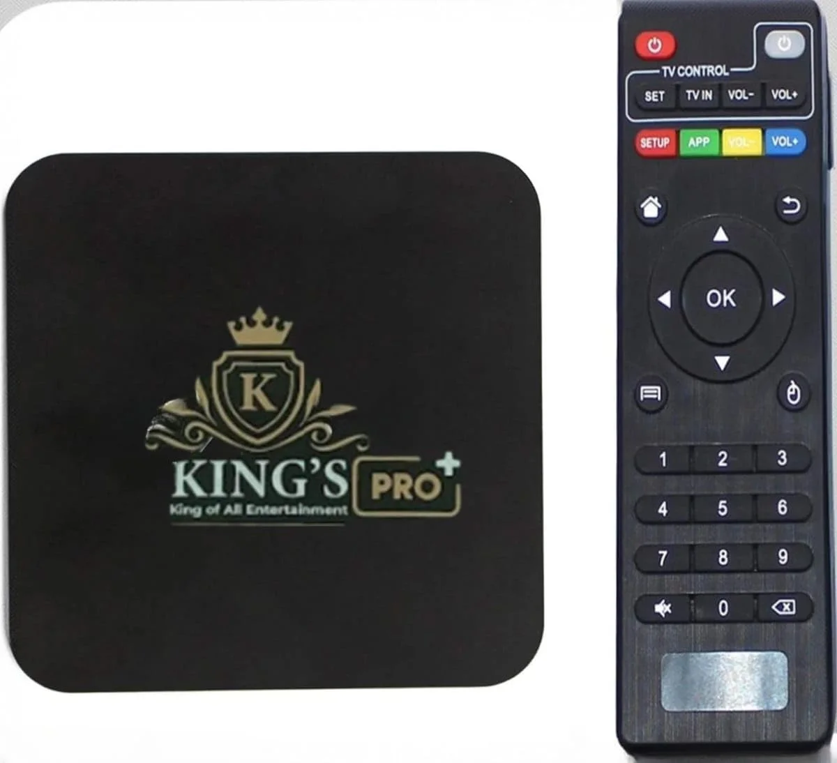 کینگز پرو اندروید تی وی باکس، 32 گیگابایت رم، 512 گیگابایت رام، دسترسی به تمام کانال ها و کانال های تلویزیونی به تمام زبان ها، پخش کننده رسانه هوشمند 14K Ultra HD، اندروید 14.0، وای فای 5G کینگز پرو اندروید تی وی باکس، 32 گیگابایت رم، 512 گیگابایت رام، دسترسی به تمام کانال ها و کانال های تلویزیونی به تمام زبان ها، پخش کننده رسانه هوشمند 14K Ultra HD، اندروید 14.0، وای فای 5G