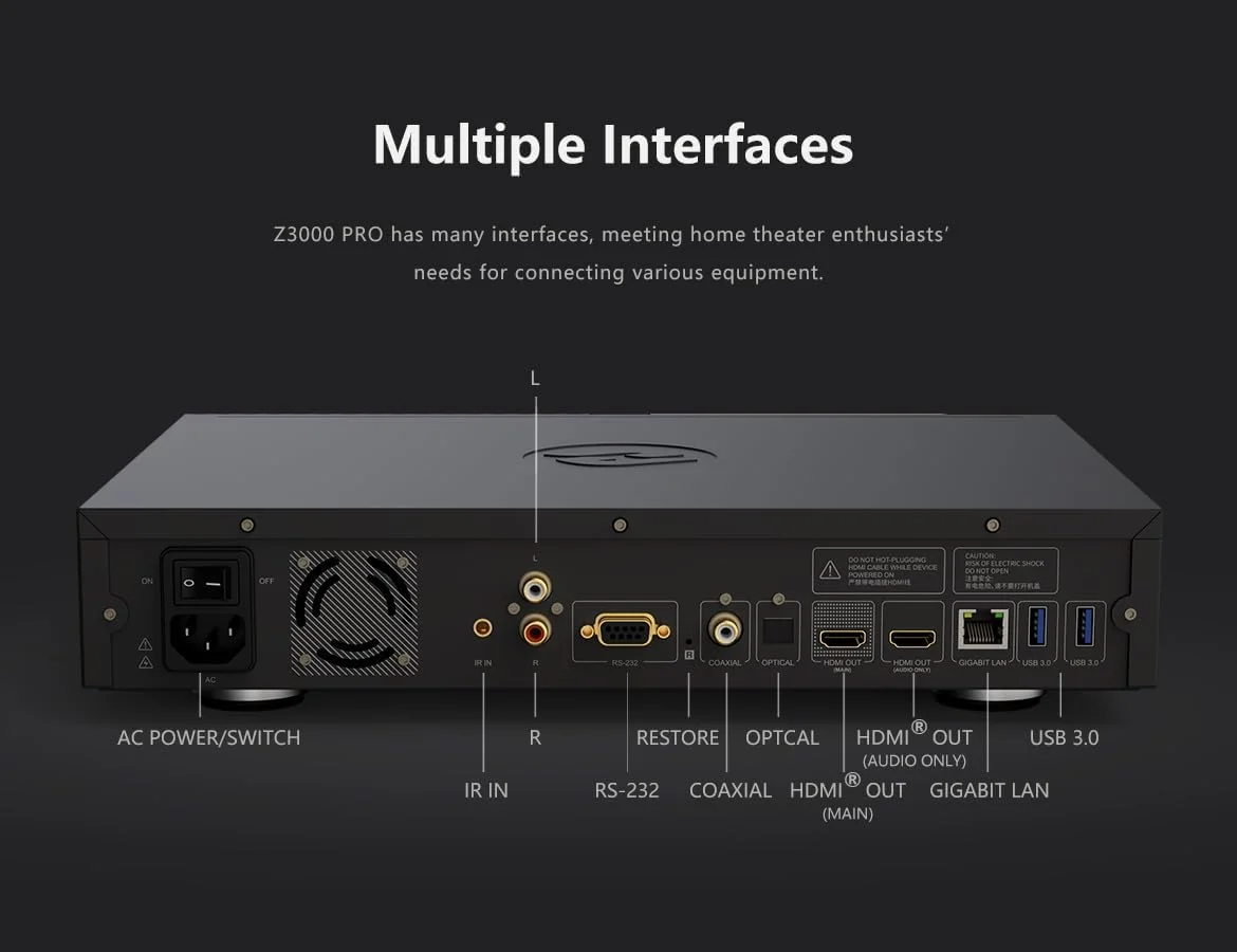 مدیا پلیر 8K زیدو Zidoo Z3000 Pro