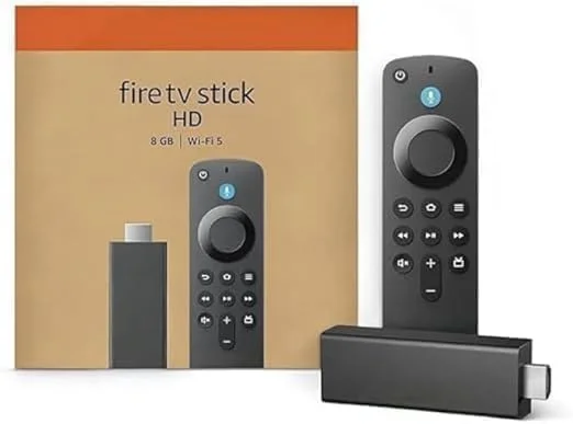 دستگاه پخش جریانی Fiirree Tv Stick HD با حافظه 8 گیگابایتی، پشتیبانی از HDR، ریموت صوتی، Wi-Fi 5، کنترل تلویزیون/ساندبار و اتصال HDMI