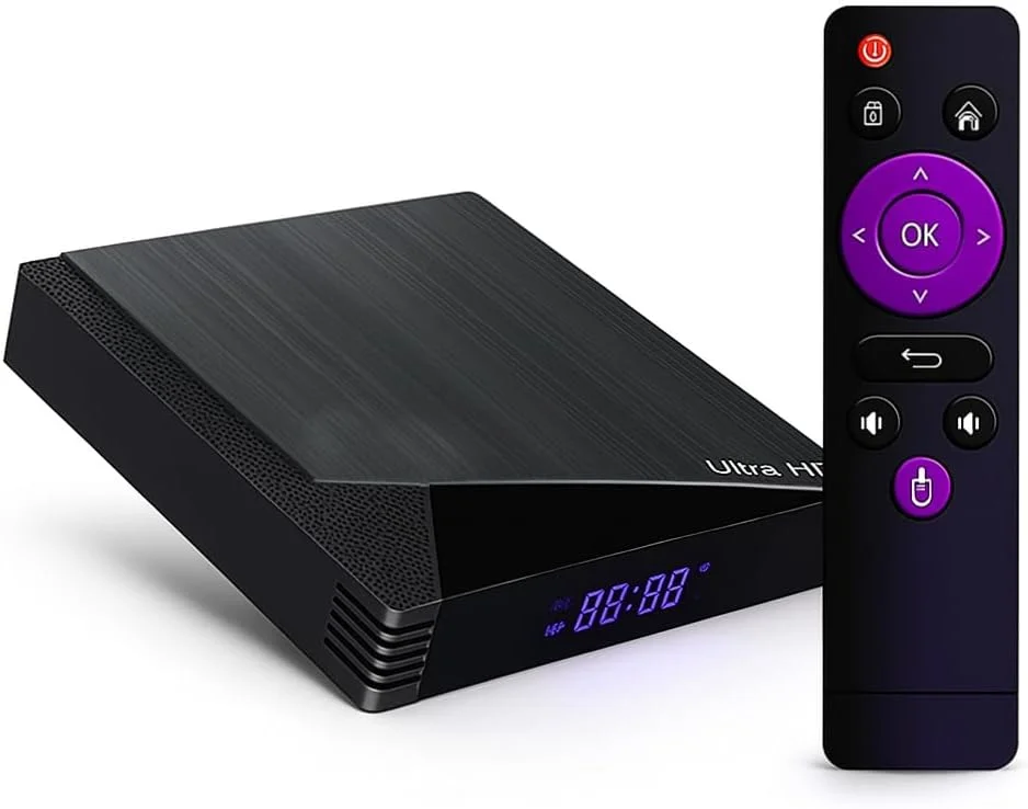 باکس کامپیوتر 8K Ultra HD 12.1 | رم 8 گیگابایت، رام 128 گیگابایت | پشتیبانی از HDR | پخش کننده رسانه هوشمند | WiFi 6، بلوتوث 5.2، ریموت کنترل صوتی | نسخه 2025