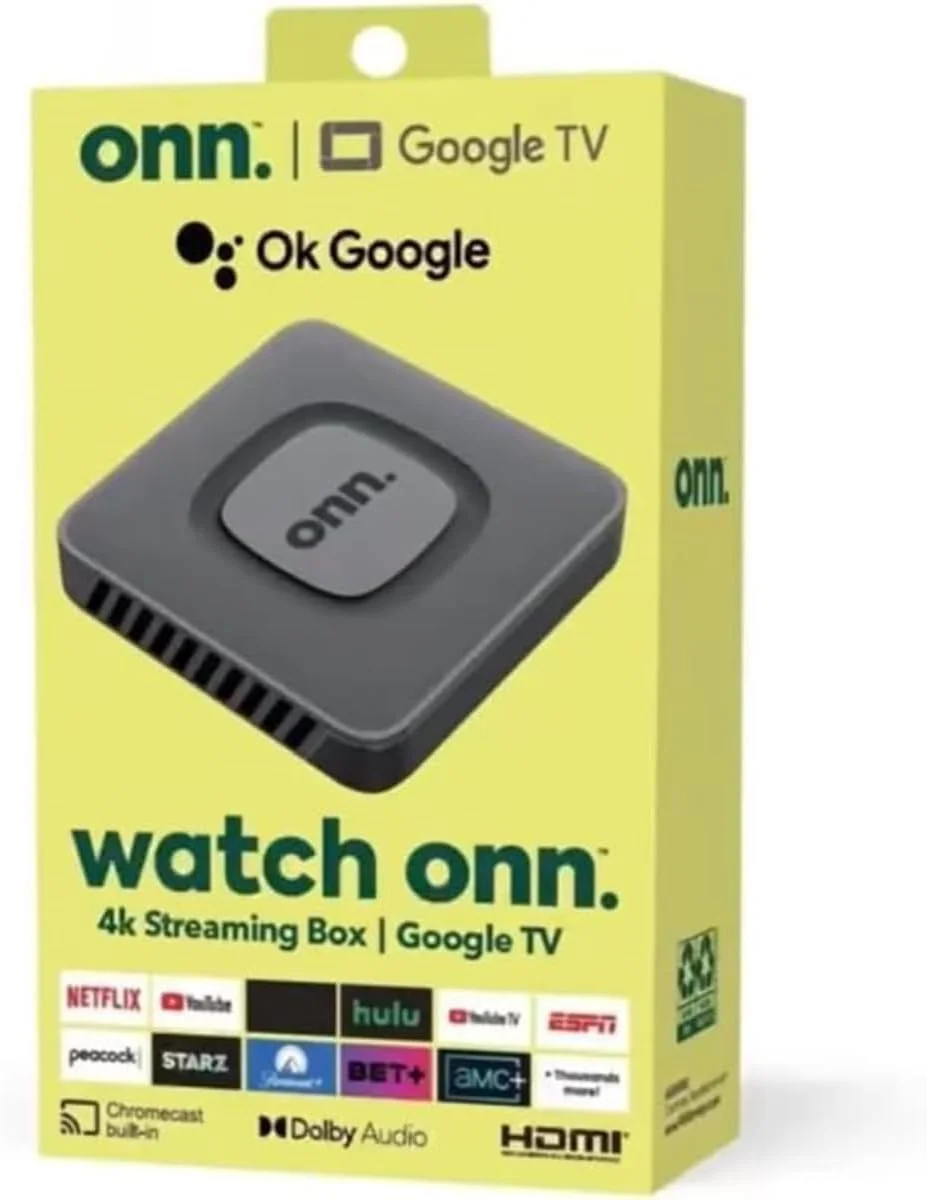 دستگاه پخش جریانی Google TV 4K UHD به همراه ریموت کنترل – پخش کننده رسانه هوشمند با پشتیبانی از رزولوشن Ultra HD 4K، HDR، صدای Dolby، ریموت جستجوی صوتی، نصب آسان