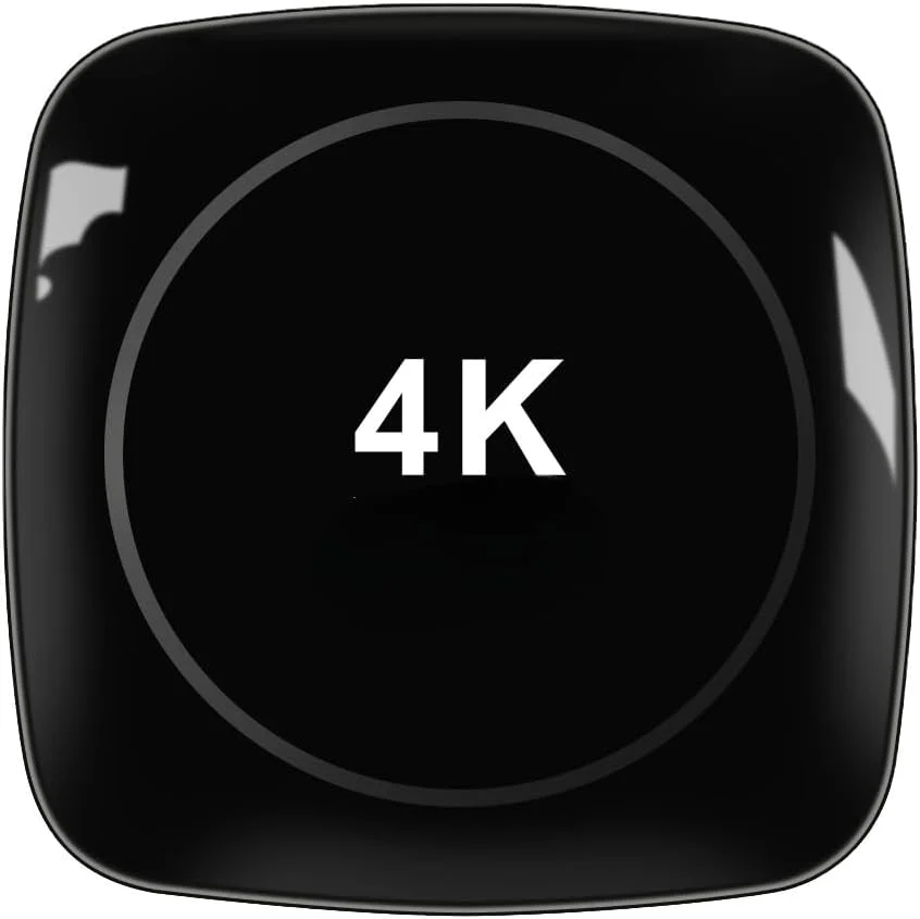 جعبه پخش رسانه هوشمند 4K Ultra HD | وای فای دو بانده 5G | دستگاه استریم HDR10 | پردازنده چهار هسته ای | 2 گیگابایت رم 16 گیگابایت حافظه | کنترل از راه دور صوتی | نسخه 2025