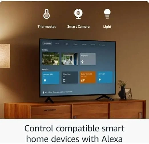 دستگاه پخش جریانی Fiirree Tv Stick HD با حافظه 8 گیگابایتی، پشتیبانی از HDR، ریموت صوتی، Wi-Fi 5، کنترل تلویزیون/ساندبار و اتصال HDMI