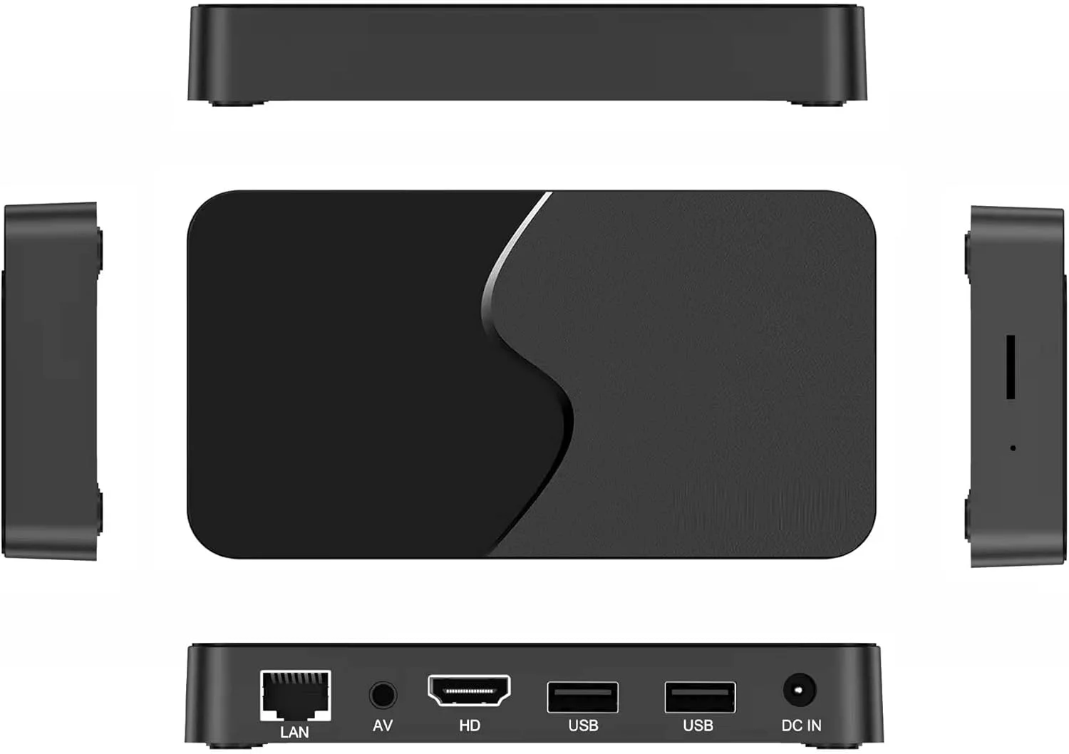 دستگاه پخش رسانه هوشمند 8K UHD | رم 2 گیگابایت حافظه 16 گیگابایت | وای فای دوگانه | خروجی HDMI | کنترل از راه دور | پشتیبانی از پخش آنلاین ویدیو