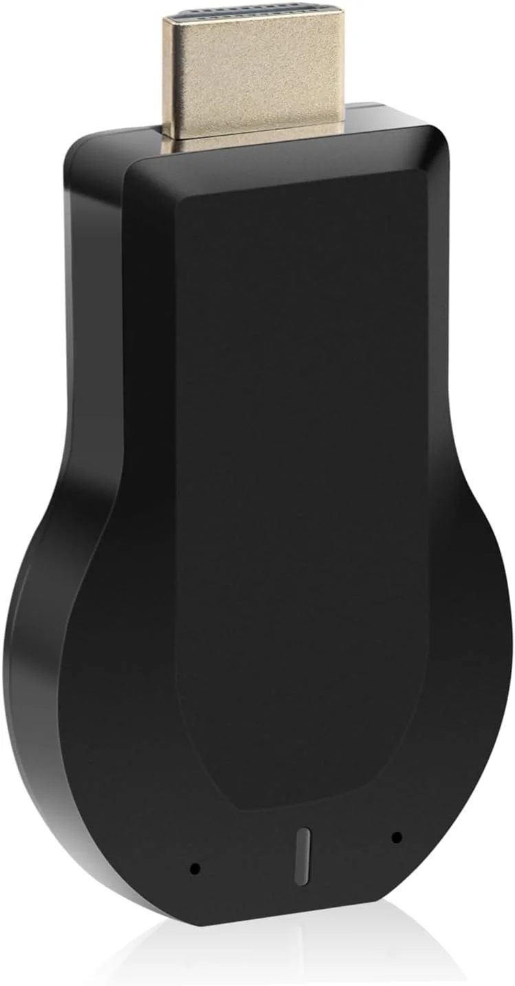 آداپتور نمایشگر بی سیم HDMI - دانگل گیرنده انعکاس صفحه نمایش موبایل WiFi 4K و 1080P به تلویزیون/پروژکتور با پشتیبانی از ویندوز