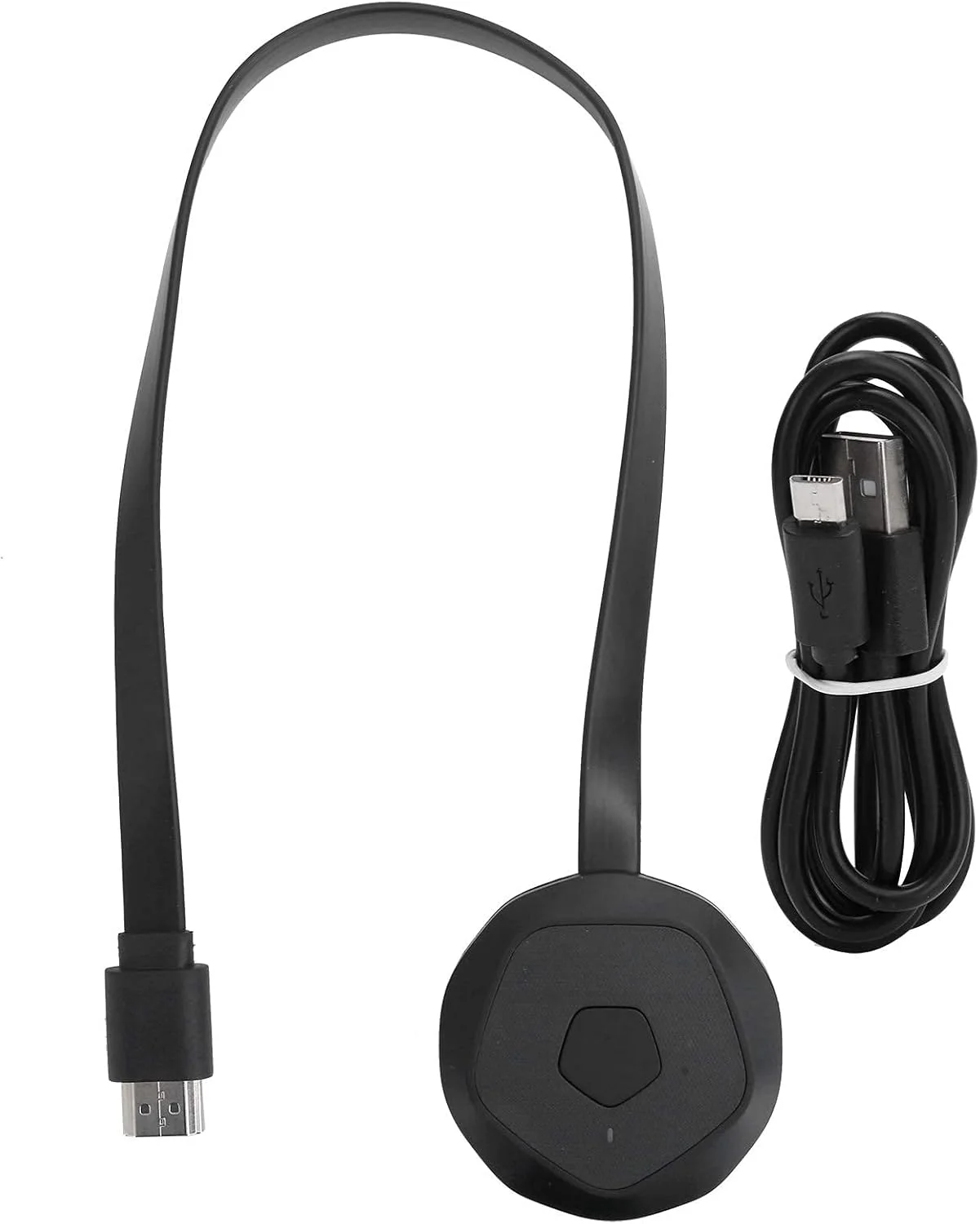 آداپتور نمایشگر HDMI بی سیم GQCQGS، گیرنده ویدئویی استریم وای فای 4K دو بانده 2.4G/5G برای پروژکتورها/تلویزیون/مانیتورها و سایر دستگاه های HDMI، سیستم جهانی