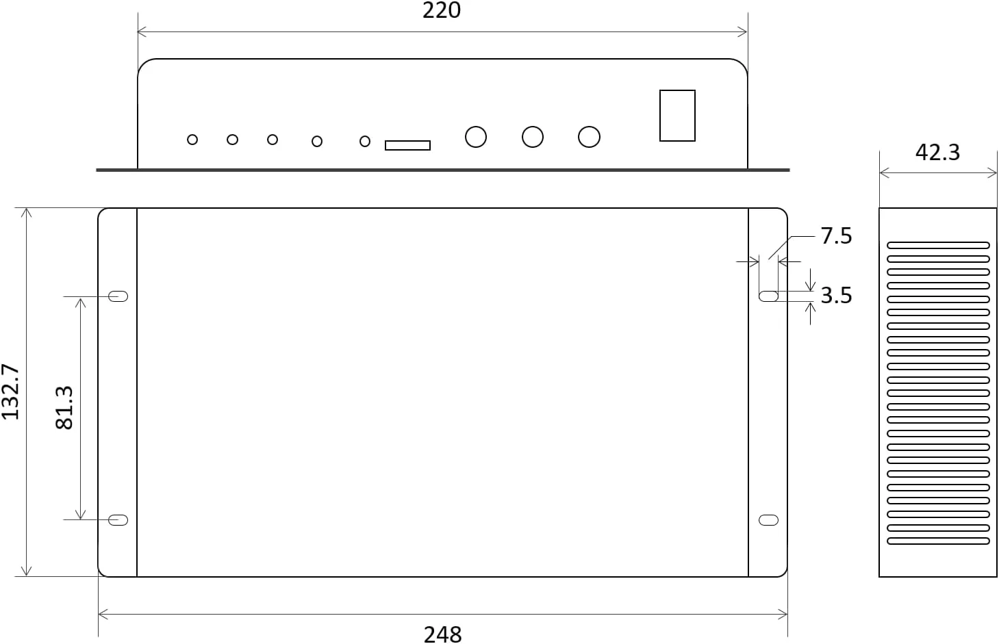 پخش کننده چند رسانه ای تمام رنگی نمایشگر LED مدل HD-A5L Huidu