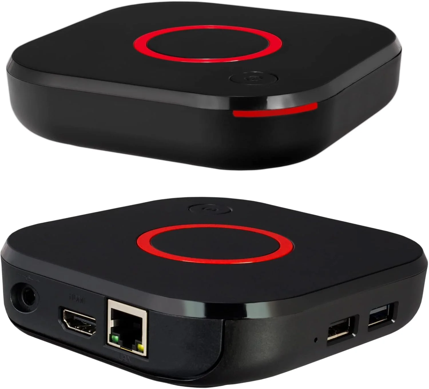 ست تاپ باکس اورجینال HB-DIGITAL MAG 544w3 Infomir و پخش کننده چند رسانه ای 4K، گیرنده تلویزیون UHD 60FPS 2160p@60 FPS HDMI 2.1 با پشتیبانی از 4K و HEVC USB3.0 4X Arm Cortex-A35 + کابل HDMI