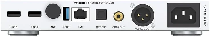 پخش کننده استریمینگ Hi Res اس ام اس ال مدل N100 | USB 3.0/2.0×3 + LAN/WiFi با رابط های متعدد | رمزگشایی MQA | پشتیبانی از Tidal/QOBUZ/AirPlay/DLNA/ROON | قابلیت اتصال مستقیم به درایو CD/هارد درایو