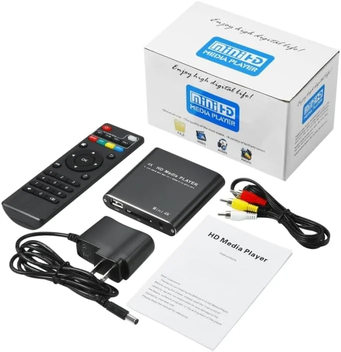 پخش کننده چند رسانه ای X9 HD پخش ویدیویی 4K حلقه ای USB پخش کننده رسانه خارجی پخش کننده تبلیغاتی