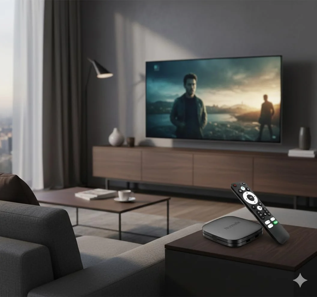 نورمل تی وی باکس هوشمند نسخه 5G اندروید 11.0 مدیا پلیر - 2 گیگابایت رم 16 گیگابایت حافظه، پردازنده چهار هسته ای 64 بیتی، خروجی 4K UHD، وای فای دو بانده 2.4G/5G، بلوتوث 5.0، دستگاه استریم HDMI با USB و اترنت