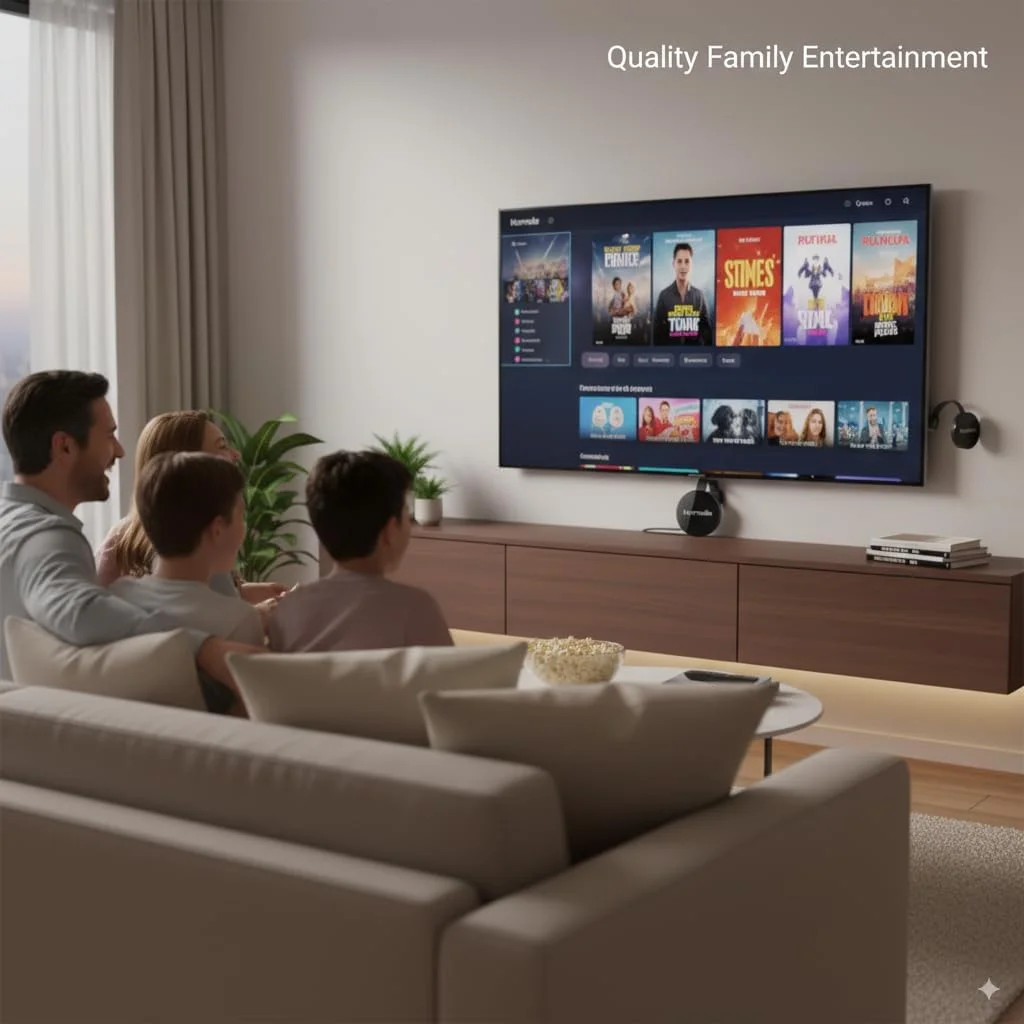 پخش کننده رسانه ای استریمینگ HDMI نورمل با رزولوشن 1080p، حافظه 16 گیگابایتی، ریموت کنترل صوتی، گیرنده نمایشگر WiFi برای تلویزیون، لپ تاپ، تبلت، کامپیوتر، پشتیبانی از استریمینگ چند رسانه ای و Screen Mirroring پخش کننده رسانه ای استریمینگ HDMI نورمل با رزولوشن 1080p، حافظه 16 گیگابایتی، ریموت کنترل صوتی، گیرنده نمایشگر WiFi برای تلویزیون، لپ تاپ، تبلت، کامپیوتر، پشتیبانی از استریمینگ چند رسانه ای و Screen Mirroring