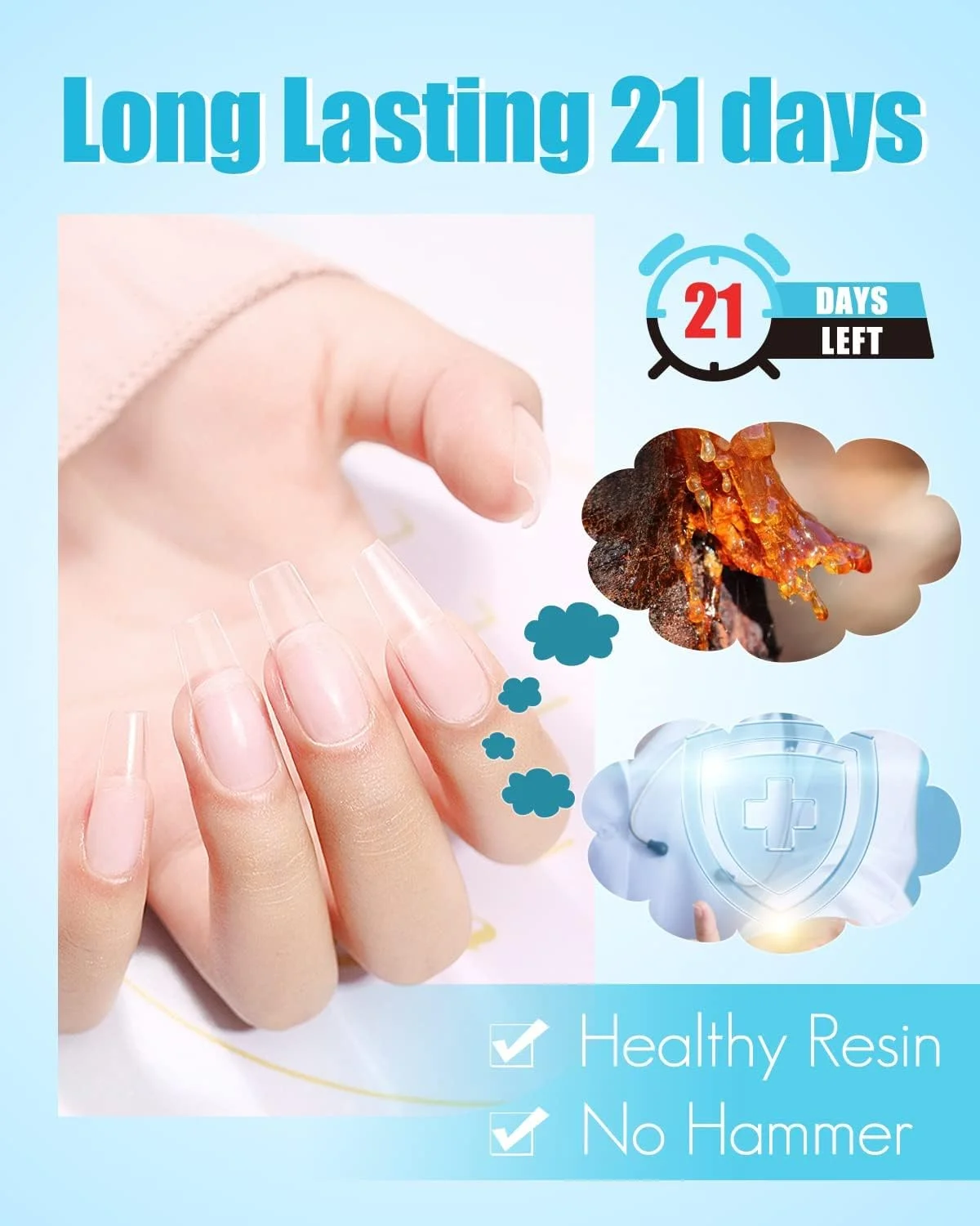 چسب ناخن ژلی 6 در 1 Remy Belle برای ناخن های اکریلیک با ماندگاری طولانی، چسب اکستنشن UV با نیاز به خشک شدن برای نوک ناخن های مصنوعی و ناخن های پرسی، درمان ترمیم ناخن چسب ناخن ژلی 6 در 1 Remy Belle برای ناخن های اکریلیک با ماندگاری طولانی، چسب اکستنشن UV با نیاز به خشک شدن برای نوک ناخن های مصنوعی و ناخن های پرسی، درمان ترمیم ناخن