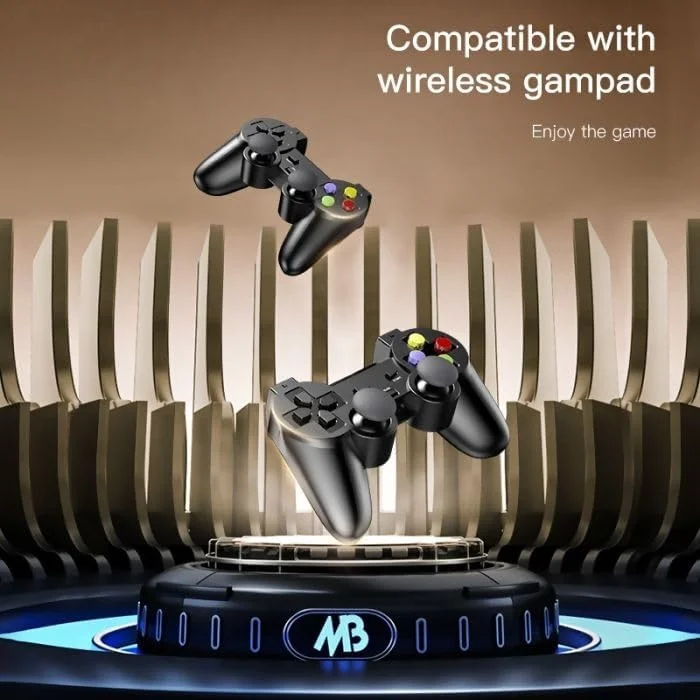 جعبه بازی هوشمند MIRHA TV12: سرگرمی و بازی 4K، اندروید 9.0 پای، ریموت کنترل صوتی، قابلیت های پخش جریانی گسترده