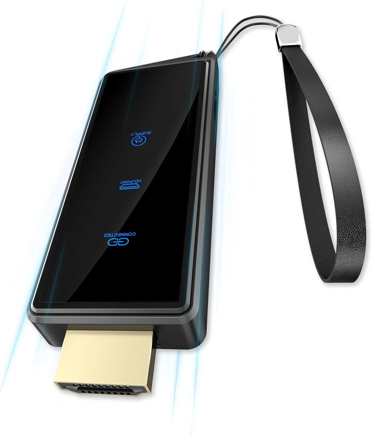 دانگل آداپتور HDMI بی سیم Miracast، آداپتور بلوتوث HDMI قابل حمل 2.4/5G برای پخش ویدئو/صوتی/انتقال فایل از لپ تاپ، کامپیوتر، تلفن هوشمند اندروید به تلویزیون HD، پروژکتور، مانیتور