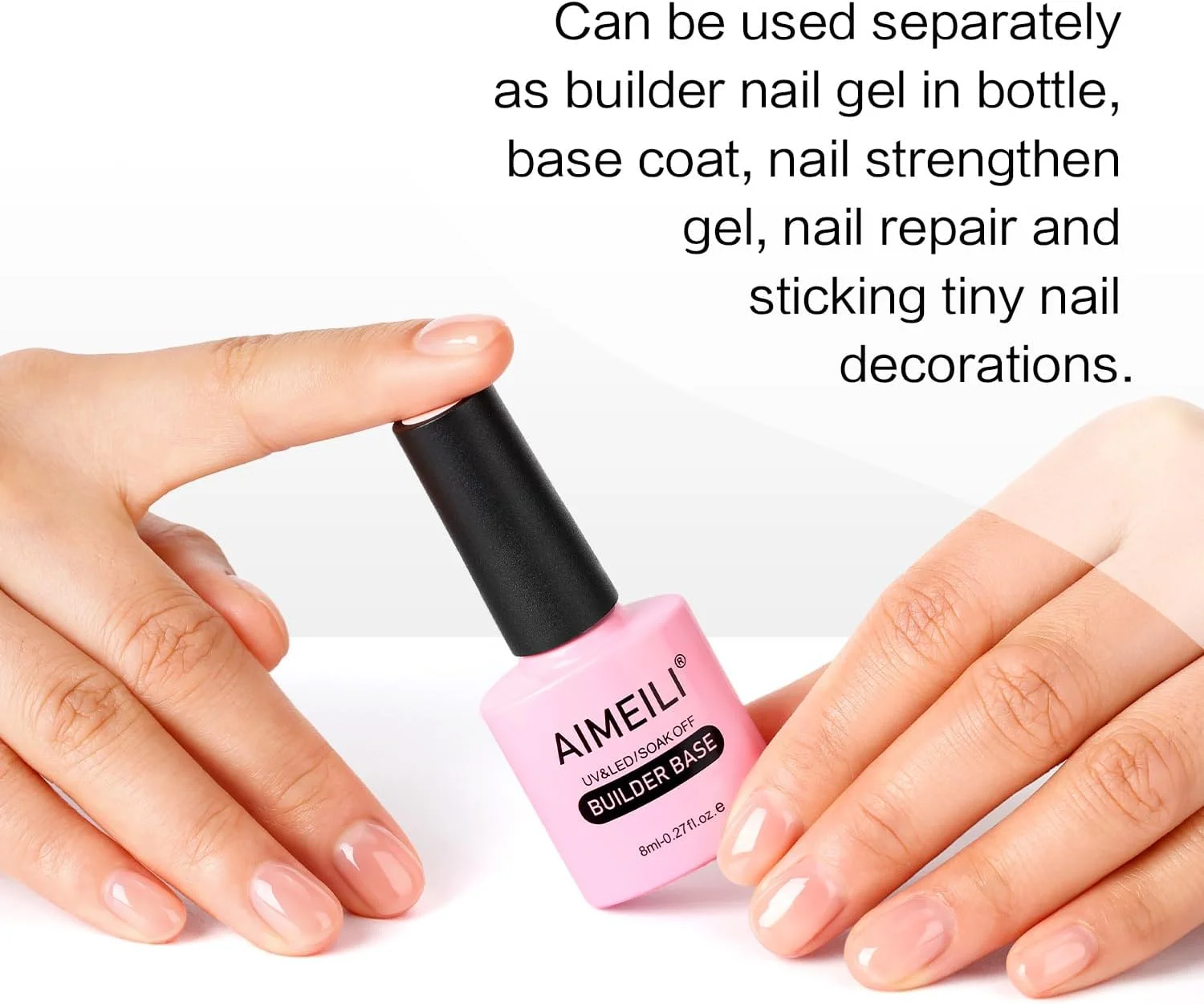ایمیلی بیلدر بیس 8 در 1، ژل بیلدر برای ناخن های ژلی، بیس کت ژل ناخن با قابلیت ساخت سریع، تقویت کننده ناخن، اکستنشن ناخن، ژل ترمیم ناخن، 8 میلی لیتر - 1027 ایمیلی بیلدر بیس 8 در 1، ژل بیلدر برای ناخن های ژلی، بیس کت ژل ناخن با قابلیت ساخت سریع، تقویت کننده ناخن، اکستنشن ناخن، ژل ترمیم ناخن، 8 میلی لیتر - 1027