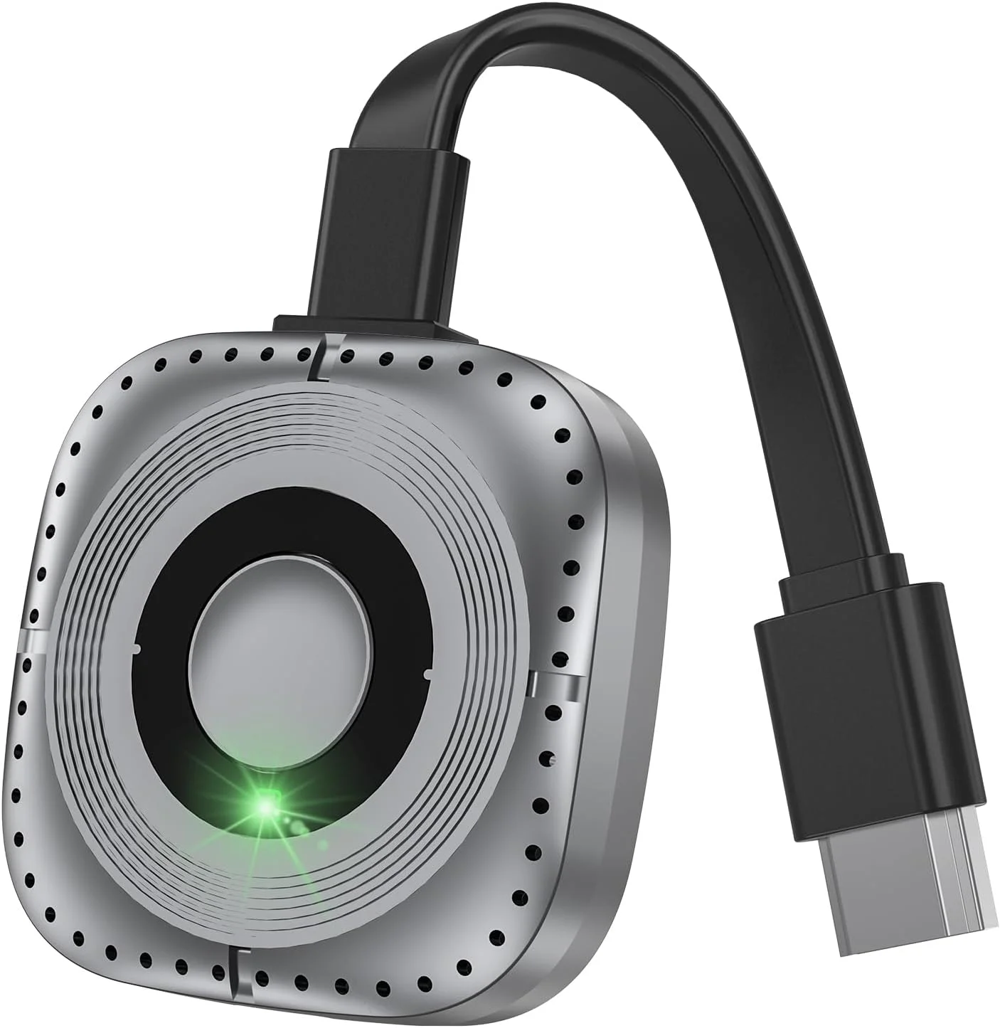 دانگل HDMI وایرلس Miracast، دانگل استریمینگ قابل حمل برای انتقال فایل های ویدئویی و صوتی از دستگاه های آیفون، آیپد، اندروید و iOS به پروژکتور مانیتور HDTV با پشتیبانی از Miracast AirPlay