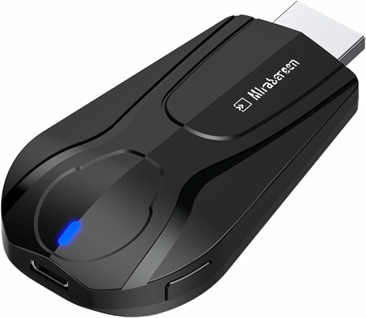 دانگل نمایشگر بی‌سیم MAKINGTEC، گیرنده نمایشگر قابل حمل وای‌فای 2.4G با کیفیت 1080P HDMI، سازگار با انتقال تصویر از تلفن به تلویزیون و پروژکتور، پشتیبانی از M-iracast Airplay DLNA