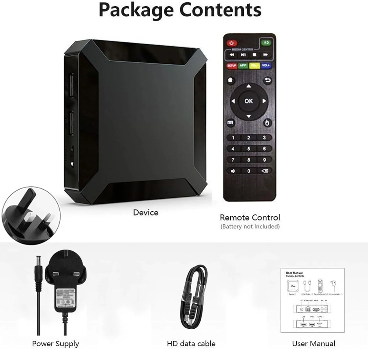 جعبه تلویزیون 4K Mhepzol، دستگاه پخش جریانی HD، گیرنده تلویزیون پخش کننده چند رسانه ای 4K، نسخه جهانی 16 گیگابایتی، FULL HD سینمایی، دستگاه پخش جریانی با HDR/Dolby Vision جعبه تلویزیون 4K Mhepzol، دستگاه پخش جریانی HD، گیرنده تلویزیون پخش کننده چند رسانه ای 4K، نسخه جهانی 16 گیگابایتی، FULL HD سینمایی، دستگاه پخش جریانی با HDR/Dolby Vision