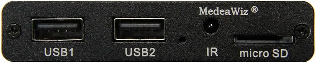 پخش کننده رسانه 4K حلقه ای DV-S4، HDMI، NTSC، PAL، USB، RCA، 2 پورت، مشکی، سازگار با تلویزیون، پروژکتور، مانیتور، کامپیوتر شخصی