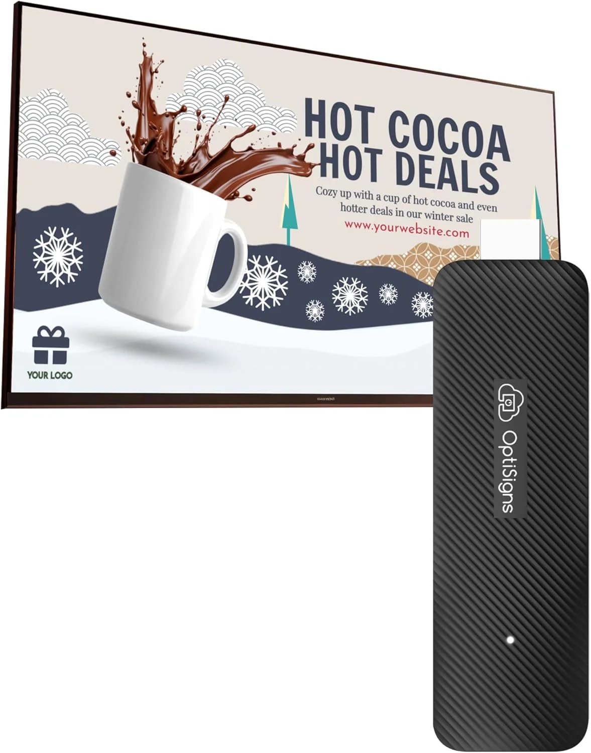 دستگاه پخش کننده ساینیج دیجیتال اندروید OptiSigns