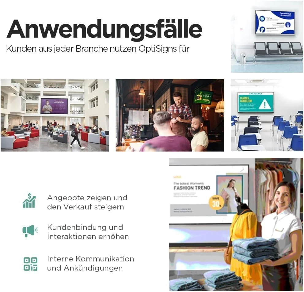 دستگاه پخش کننده ساینیج دیجیتال اندروید OptiSigns - دوشاخه EU