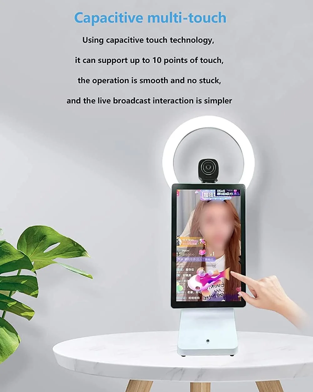 دستگاه پخش زنده خانگی و تجاری LUOXINIAN، پخش زنده با کیفیت 1080P HD با صفحه لمسی LCD، دستگاه حرفه ای پخش زنده همه کاره برای پخش زنده در Tiktok و YouTube دستگاه پخش زنده خانگی و تجاری LUOXINIAN، پخش زنده با کیفیت 1080P HD با صفحه لمسی LCD، دستگاه حرفه ای پخش زنده همه کاره برای پخش زنده در Tiktok و YouTube