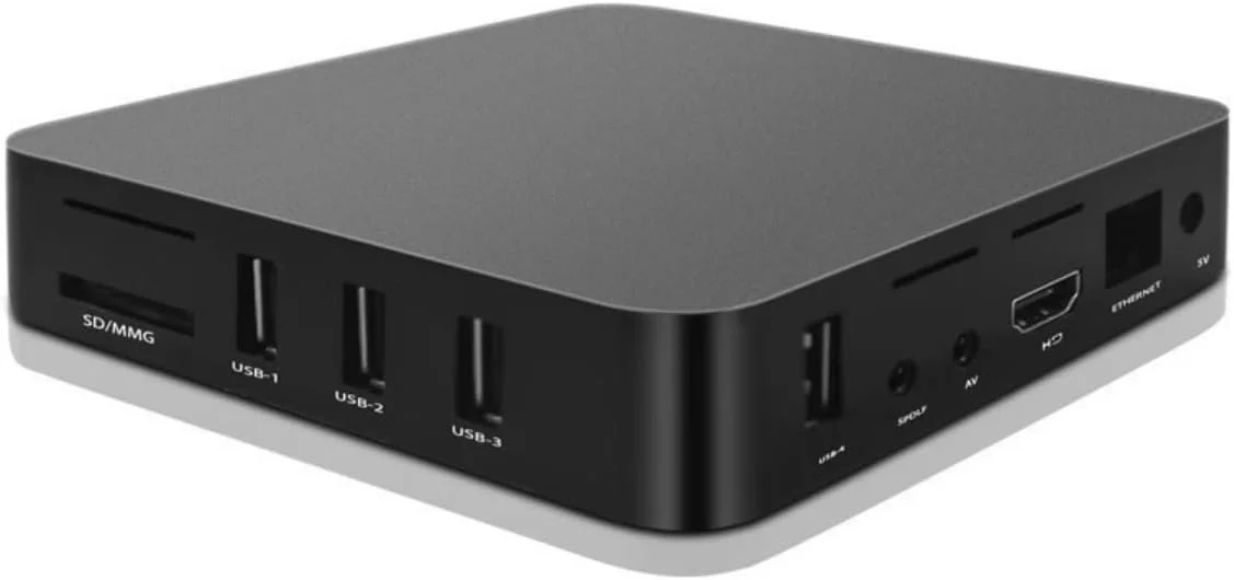 اندروید باکس حرفه ای کارخانه / ست تاپ باکس هوشمند 4K Ultra HD، پردازنده هشت هسته ای، وای فای دو بانده، سازگار با تلویزیون ها، پروژکتورها و دستگاه های تلفن همراه برای پخش روان و تجربه بازی