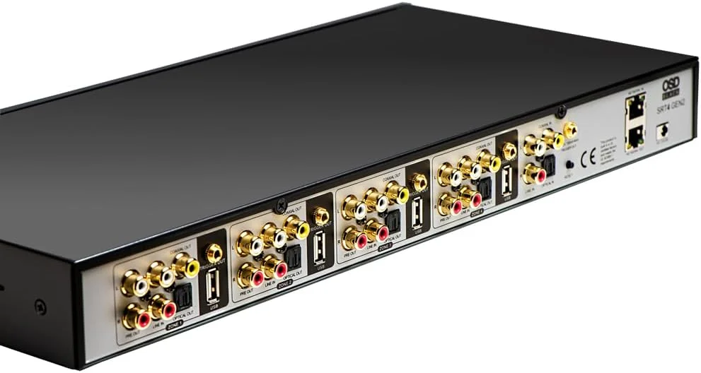 استریمر صوتی 4 زون OSD Audio SRT4 GEN2 با کنترل از طریق اپلیکیشن، سازگار با iOS و Android، سازگار با Airplay، تریگر 12 ولت استریمر صوتی 4 زون OSD Audio SRT4 GEN2 با کنترل از طریق اپلیکیشن، سازگار با iOS و Android، سازگار با Airplay، تریگر 12 ولت