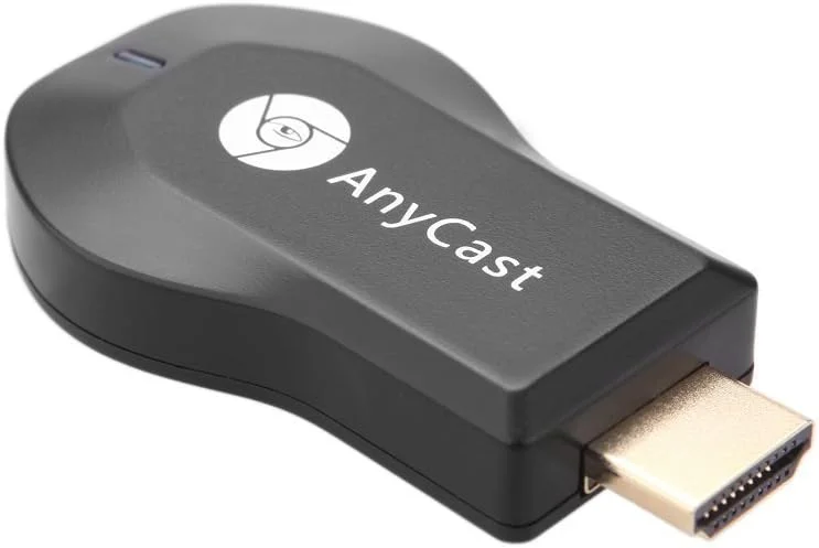 دانگل وای فای AnyCast M2 Plus Miracast، آداپتور HDMI Airplay، گیرنده دانگل وای فای بی سیم DLNA Screen Mirroring برای Apple iPhone 8 [dpl]