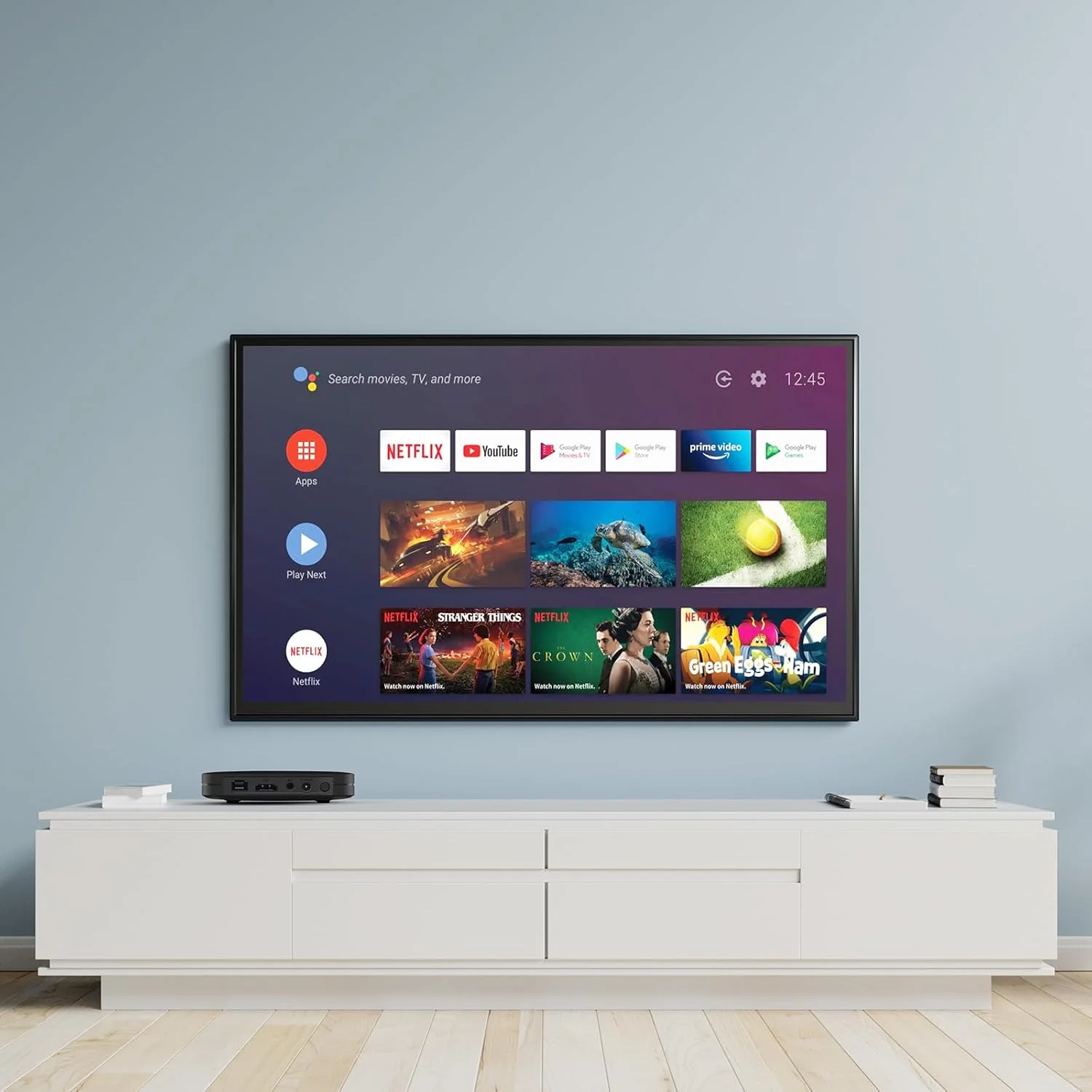اندروید باکس تلویزیون پورودو، 4K Ultra HD، رم 2 گیگابایت، حافظه 8 گیگابایت، فرمان صوتی، ریموت بلوتوثی، پردازنده چهار هسته ای، اندروید 9.0، HDMI، USB، LAN، خروجی AV، وای فای دو بانده، سرگرمی خانگی - مشکی اندروید باکس تلویزیون پورودو، 4K Ultra HD، رم 2 گیگابایت، حافظه 8 گیگابایت، فرمان صوتی، ریموت بلوتوثی، پردازنده چهار هسته ای، اندروید 9.0، HDMI، USB، LAN، خروجی AV، وای فای دو بانده، سرگرمی خانگی - مشکی