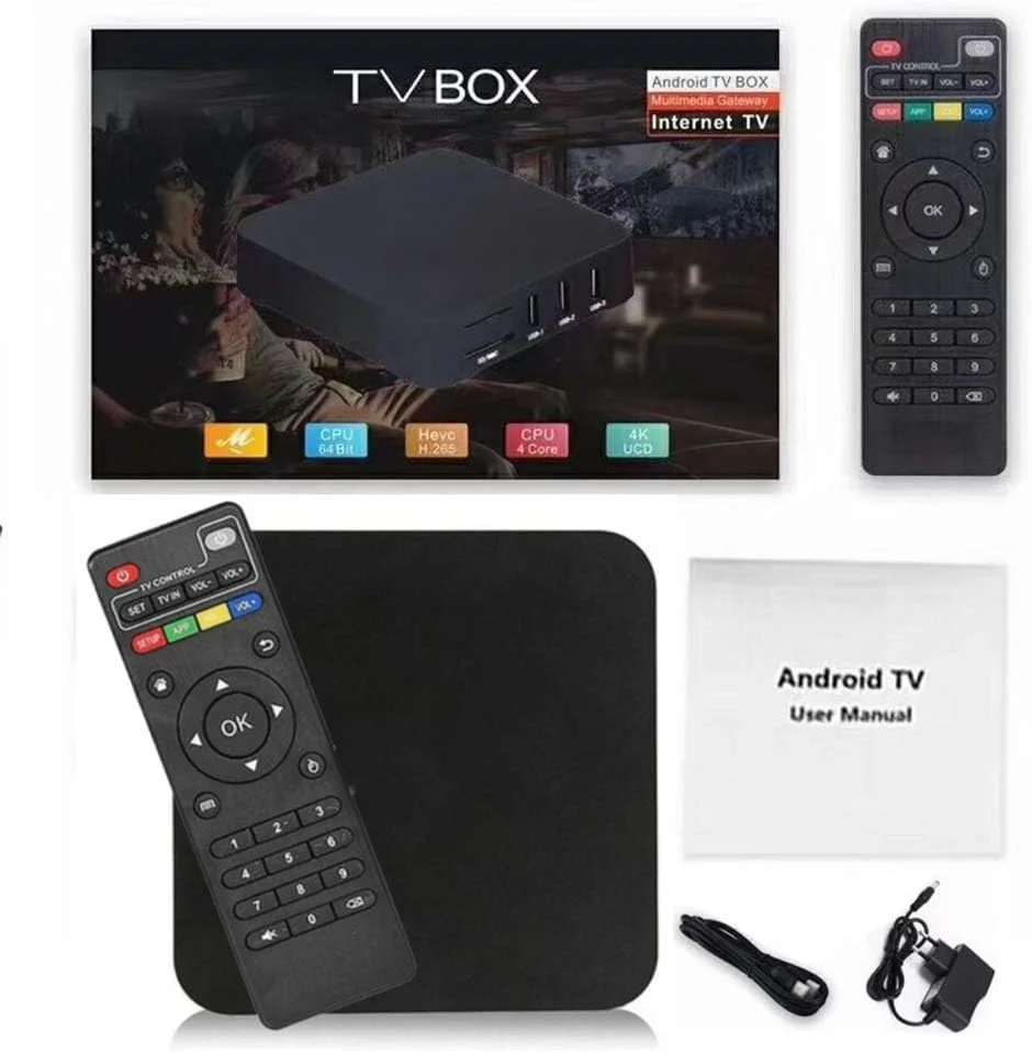 پرو تی وی باکس 4K 5G | اندروید 10 HD پلیر | اینترنت تی وی باکس ست تاپ باکس