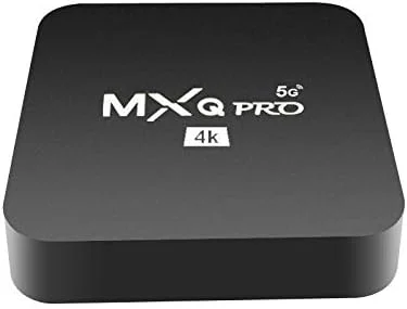 پخش کننده رسانه هوشمند Pro 5G Android 13.1 TV Box - با 1 گیگابایت رم، 8 گیگابایت رام، پشتیبانی از H.265 HD، پشتیبانی از 3D، وای فای دو بانده و پردازنده چهار هسته ای.