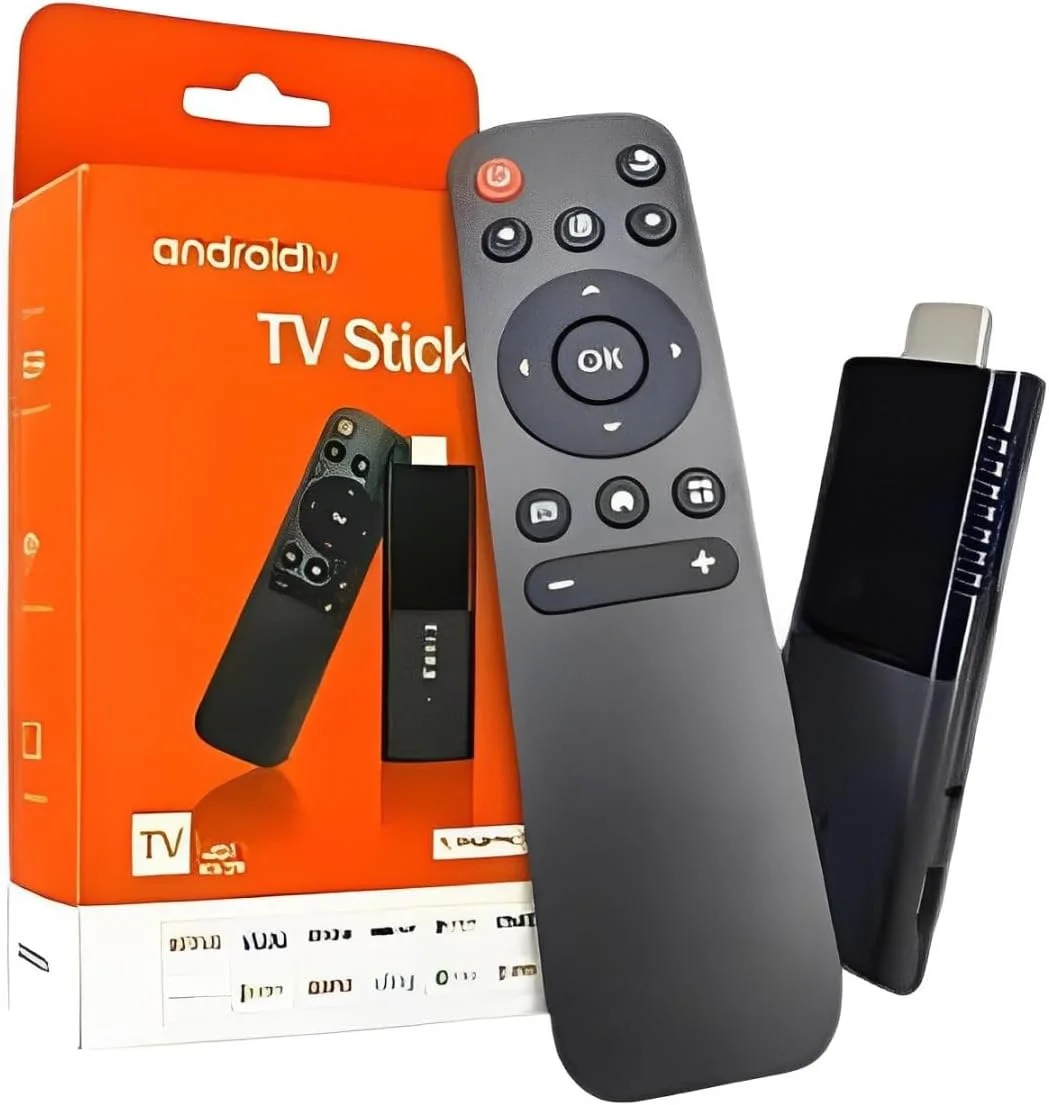 اندروید باکس مدل Tv Stick Rockchip 3228a با پردازنده چهار هسته ای، اندروید 12.1، وای فای 2.4G، رم 1 گیگابایت، حافظه 8 گیگابایت، پخش کننده هوشمند 4K، دانگل Tvbox، ست تاپ باکس