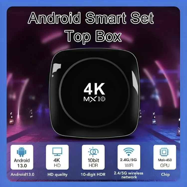 جعبه تلویزیون اندروید 13 پورتال AE با 1 گیگابایت رم/8 گیگابایت رام، جعبه تلویزیون هوشمند وای فای HD 4K اندروید، مشکی (1 عدد) جعبه تلویزیون اندروید 13 پورتال AE با 1 گیگابایت رم/8 گیگابایت رام، جعبه تلویزیون هوشمند وای فای HD 4K اندروید، مشکی (1 عدد)