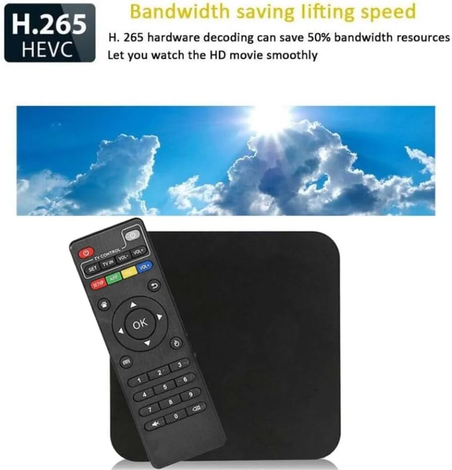 پرو تی وی باکس 4K 5G | اندروید 10 HD پلیر | اینترنت تی وی باکس ست تاپ باکس