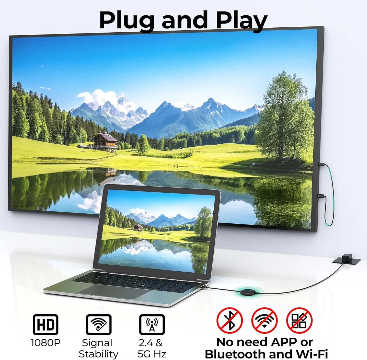 فرستنده و گیرنده HDMI بی سیم SUIDEK