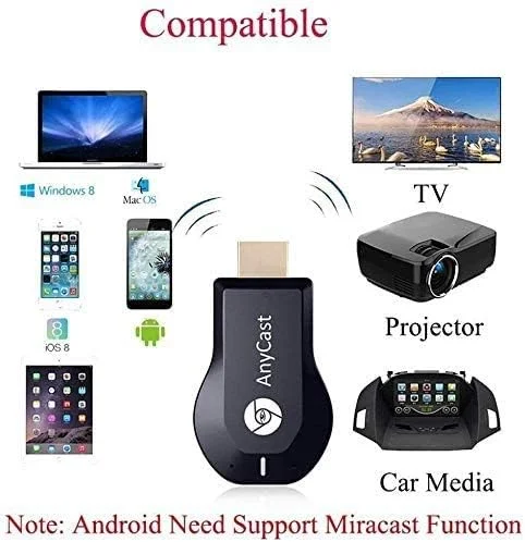 دانگل نمایشگر بیسیم ZIYUMI، آداپتور نمایشگر قابل حمل WiFi پروژکتور تلویزیون، گیرنده تلویزیون دیجیتال HDMI 1080P 2.4 گیگاهرتز، برای iOS/Android/تلفنهای هوشمند/ویندوز/مک/لپتاپ دانگل نمایشگر بیسیم ZIYUMI، آداپتور نمایشگر قابل حمل WiFi پروژکتور تلویزیون، گیرنده تلویزیون دیجیتال HDMI 1080P 2.4 گیگاهرتز، برای iOS/Android/تلفنهای هوشمند/ویندوز/مک/لپتاپ