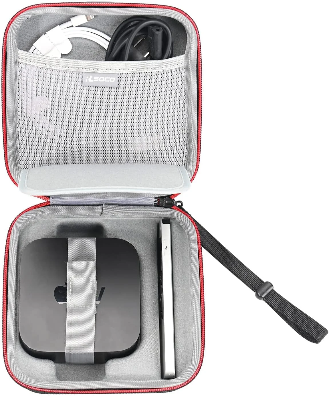 کیف سخت برای شیائومی Mi Box S TV (نسل دوم/اول) و Apple TV 4K (نسل سوم/دوم/اول) و Apple Streaming tv 4K Media Player از RLSOCO (فقط کیف)
