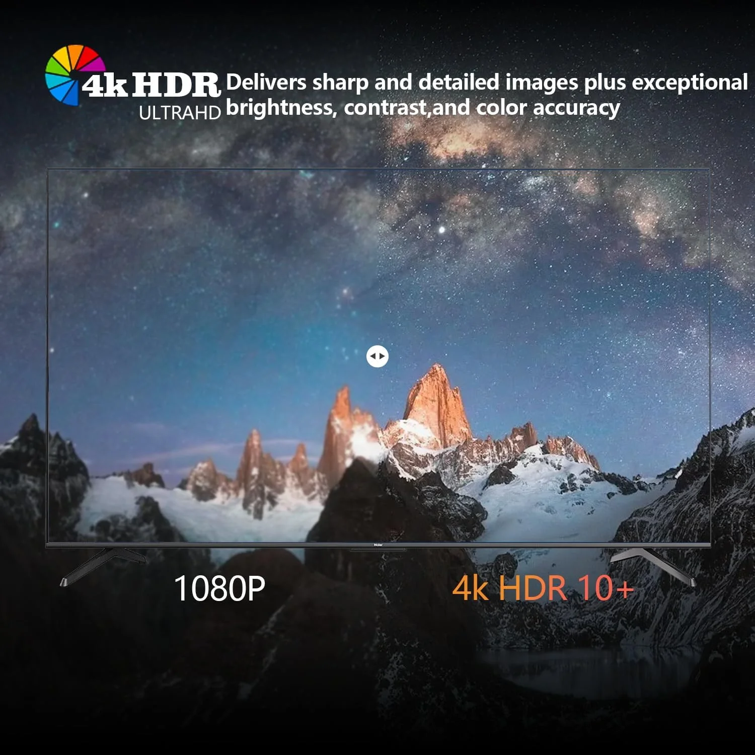 دستگاه پخش جریانی YFDSPSM 4K+ | HD/4K/HDR با کنترل از راه دور، کنترل تلویزیون، وای فای فوق العاده سریع و HDMI ممتاز - راه اندازی سریع و آسان