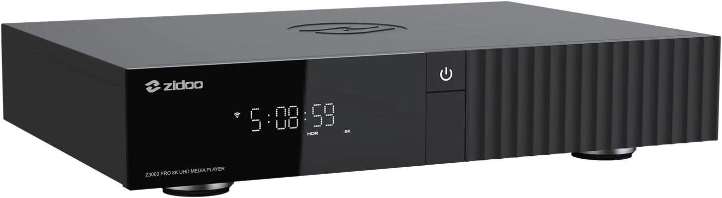 مدیا پلیر 8K زیدو Z3000 PRO، پردازنده Amlogic S928X-K با 6G+64G، سیستم عامل 8K Android 11، پشتیبانی از DV، HDR10+ و تمام فناوری HDR، BDMV/ISO