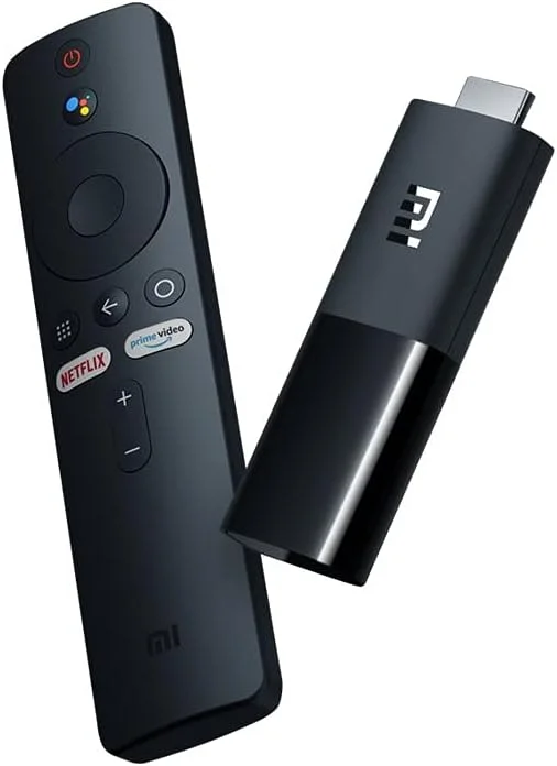 شیائومی Mi TV Stick با ریموت کنترل صوتی - پخش کننده رسانه ای 1080P HD، Cast، مجهز به Android TV