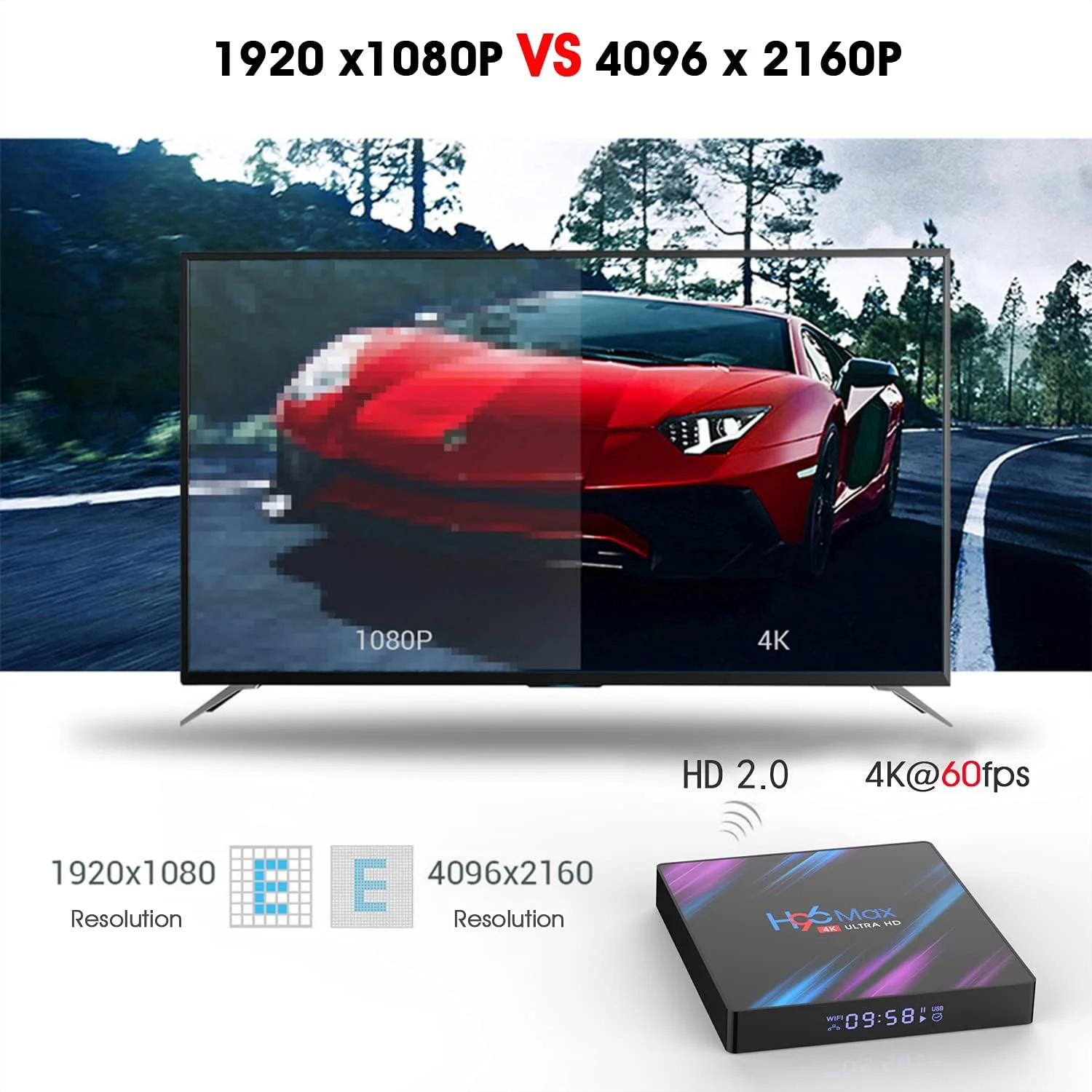 اندروید باکس H96Max Xilibod مدل 2GB RAM 16GB ROM Mali 450 RK3318 Quad Core 64bit Cortex A53 2.4GHz/5GHz WiFi 100M DLAN Smart TV Box - مدل: H96Max 2GB 16GB اندروید باکس H96Max Xilibod مدل 2GB RAM 16GB ROM Mali 450 RK3318 Quad Core 64bit Cortex A53 2.4GHz/5GHz WiFi 100M DLAN Smart TV Box - مدل: H96Max 2GB 16GB