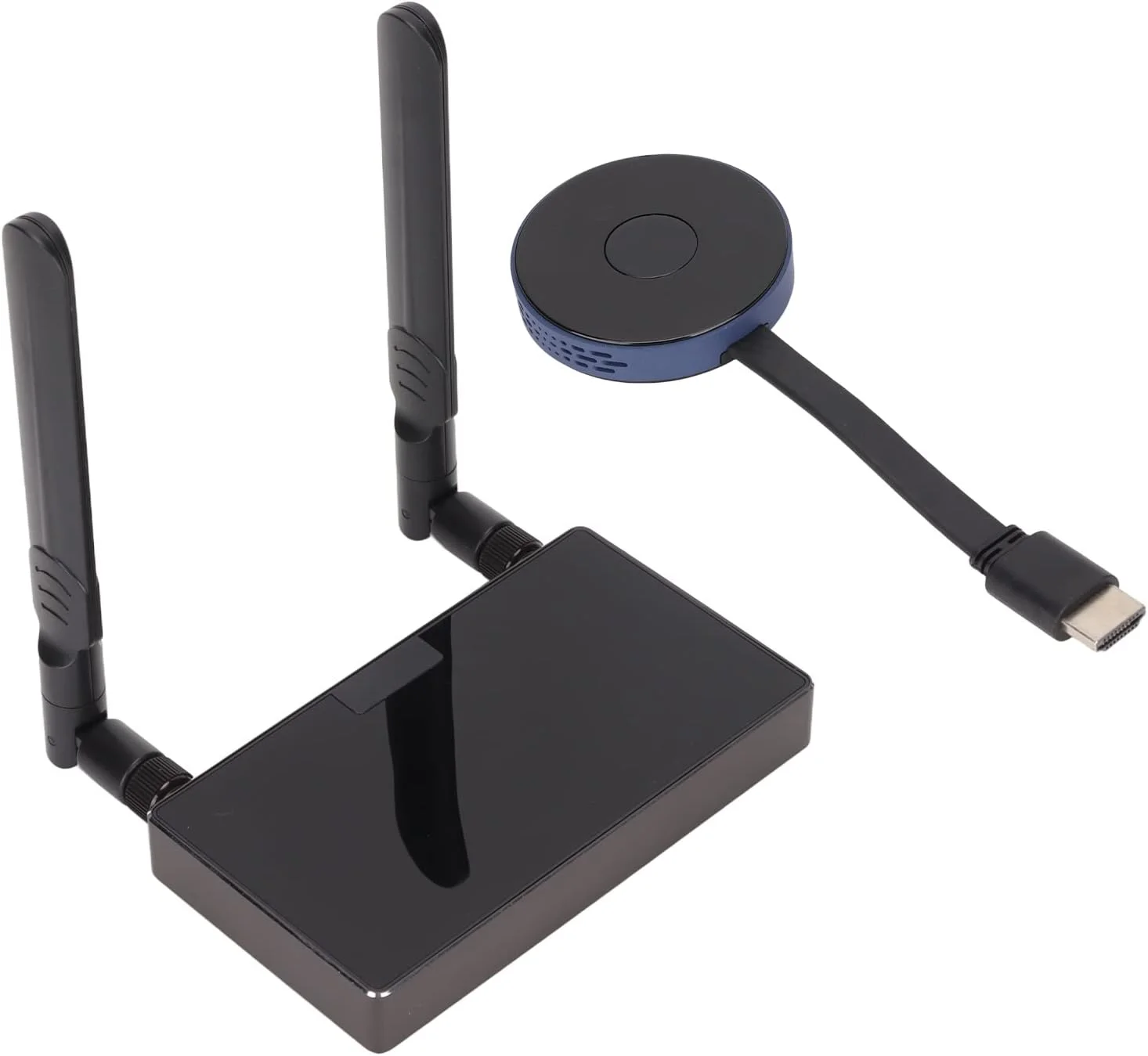 فرستنده و گیرنده HDMI بی‌سیم، توسعه دهنده بی‌سیم HD 30 متری 4K X 2K برای لپ‌تاپ، رایانه شخصی، تلویزیون تلفن هوشمند و غیره (مشکی)